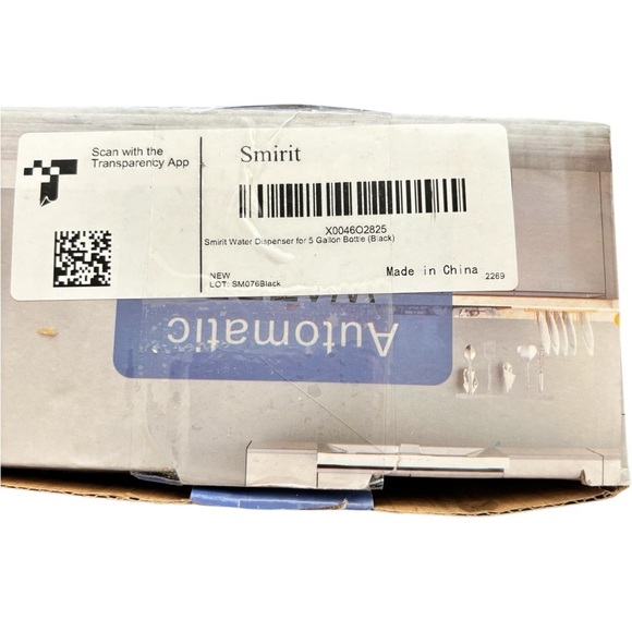 Smirit Automatic Water Dispenser For 5 Gallon Bottle Rechargable Easy To Use - Picture 3 of 5